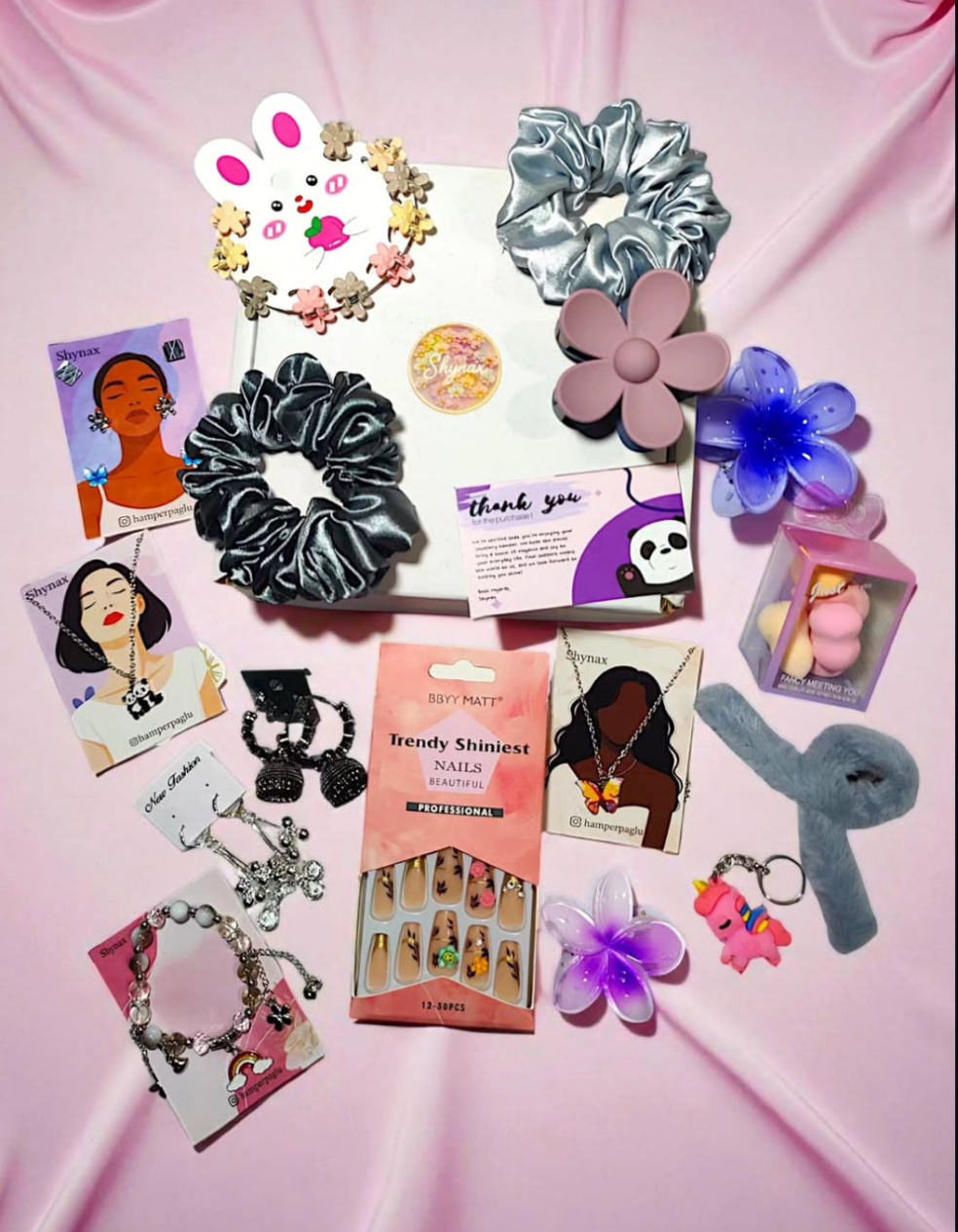 Blush Pink Jewellery Hamper