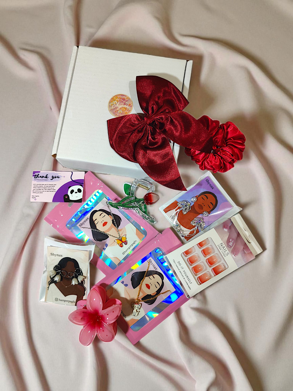 Red Glam Jewellery Hamper