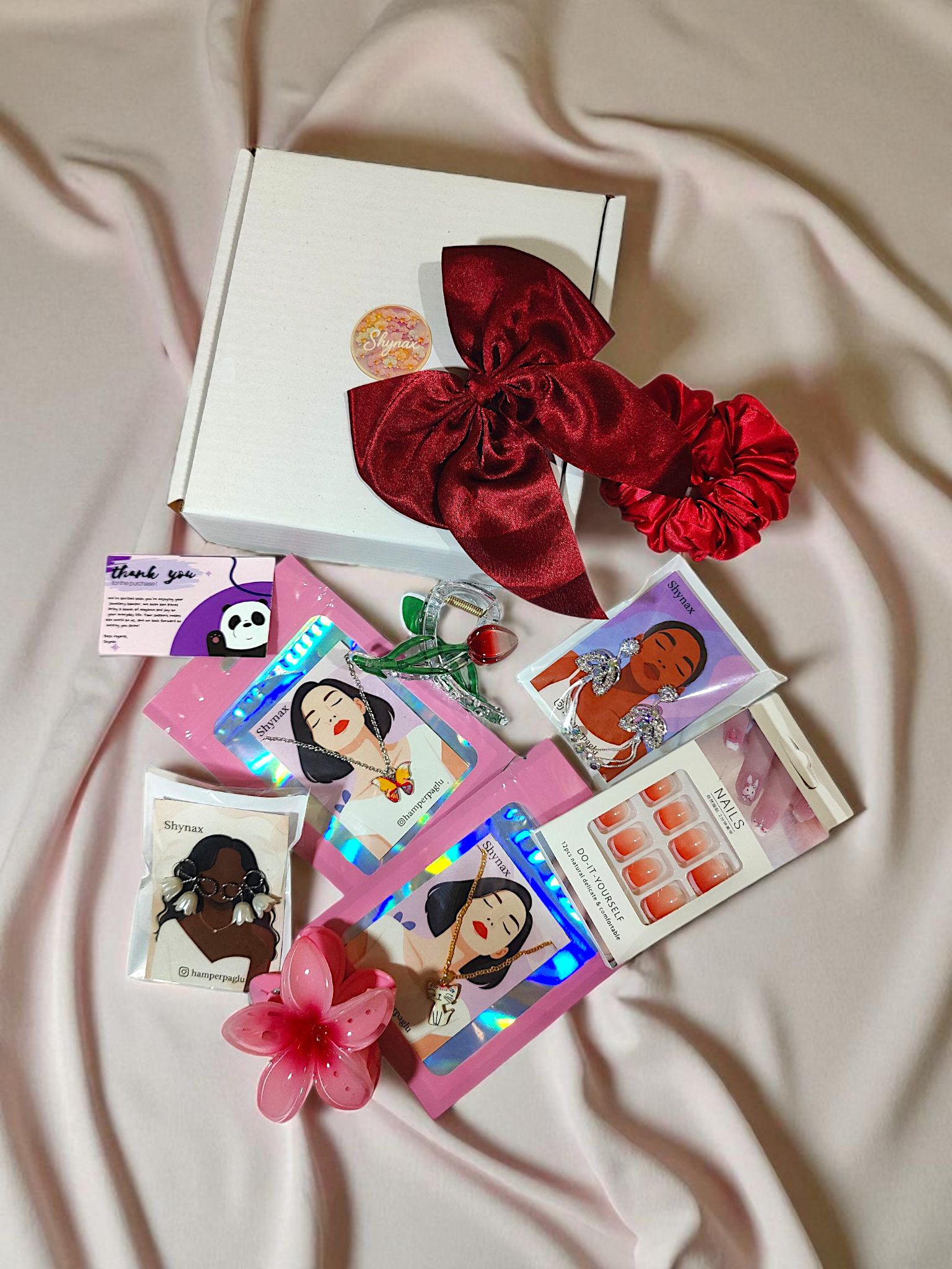 Red Glam Jewellery Hamper