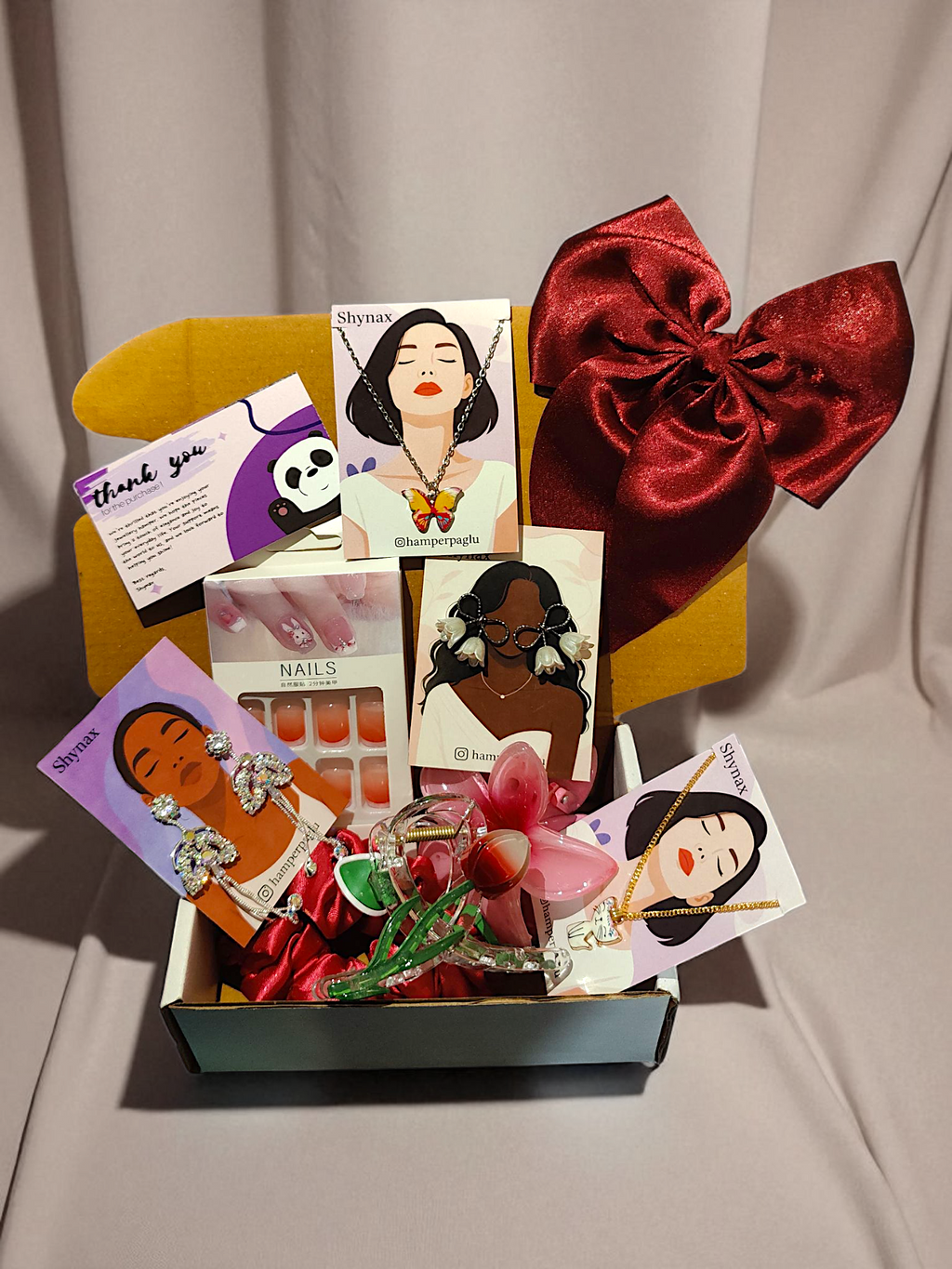 Red Glam Jewellery Hamper