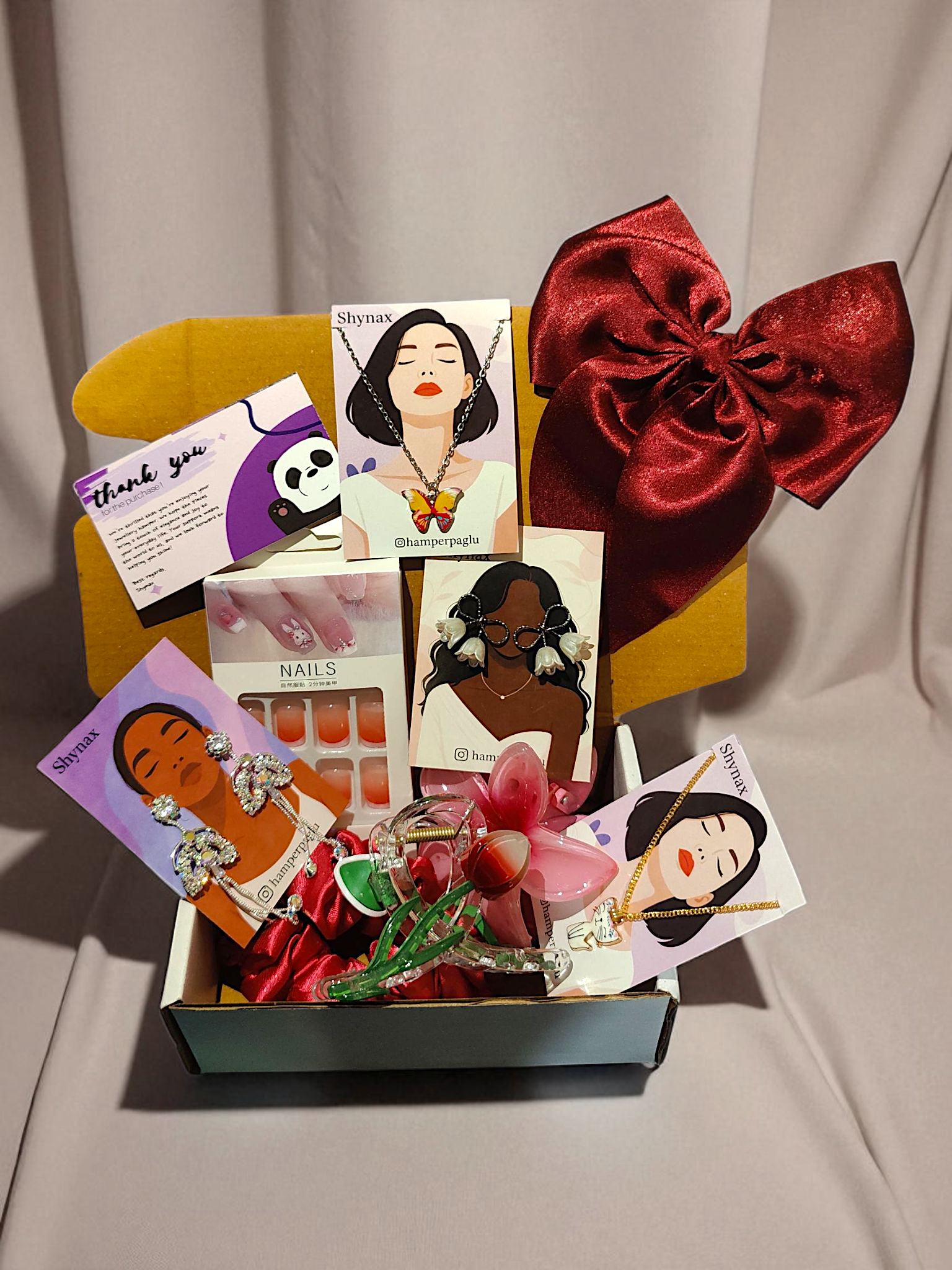 Red Glam Jewellery Hamper