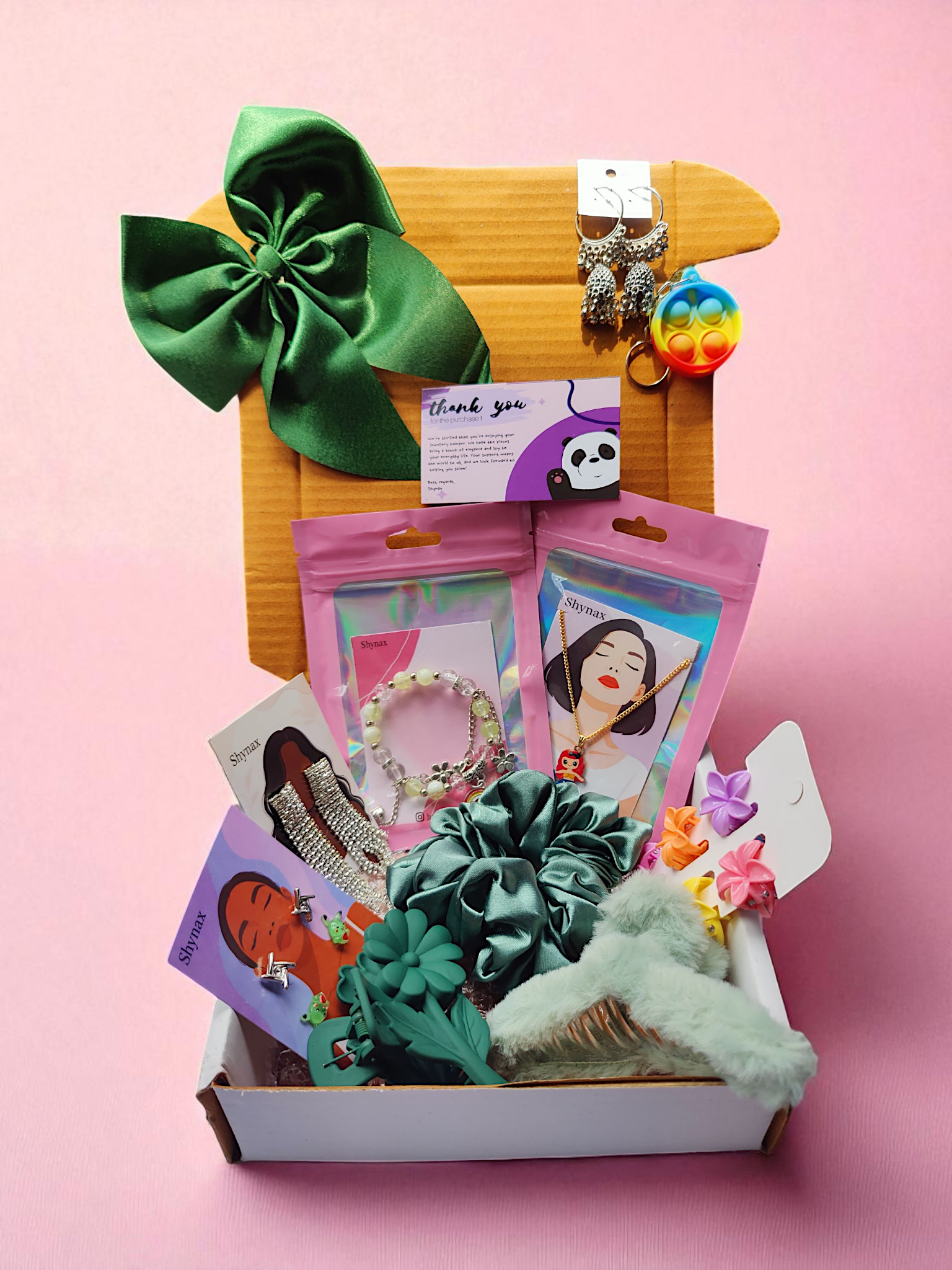 Forest Green Jewellery Hamper