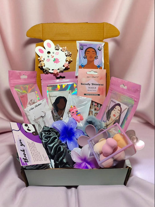 Blush Pink Jewellery Hamper